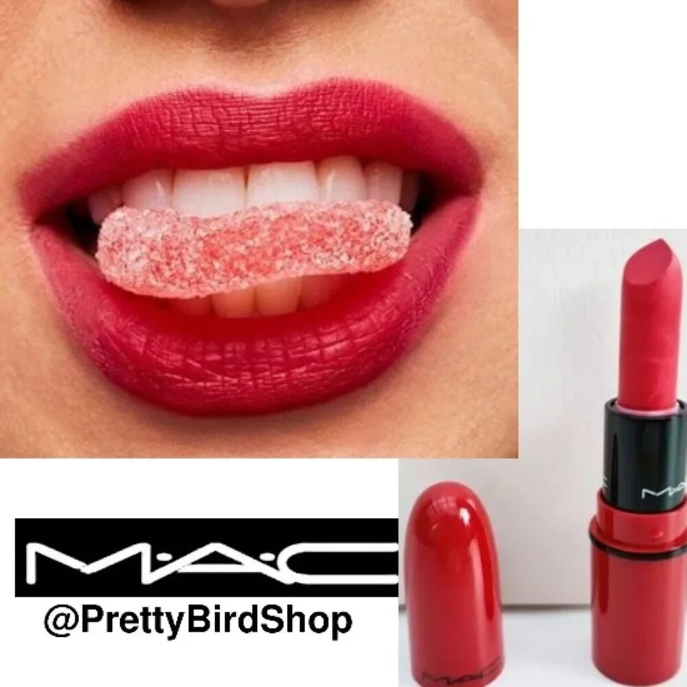 MAC ALL FIRED UP Lipstick mini NEW Limited Edition Ultimate Trick last one!